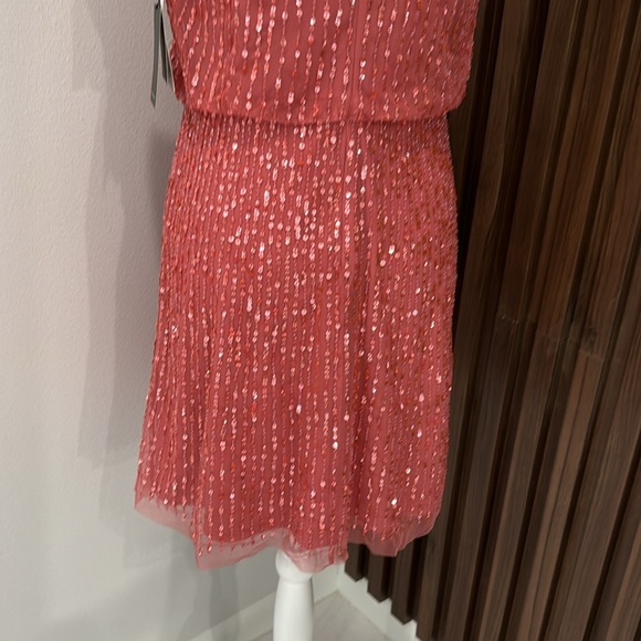 NWT 🏷️ ADRIANNA PAPELL halter dress size 4 - Picture 13 of 14